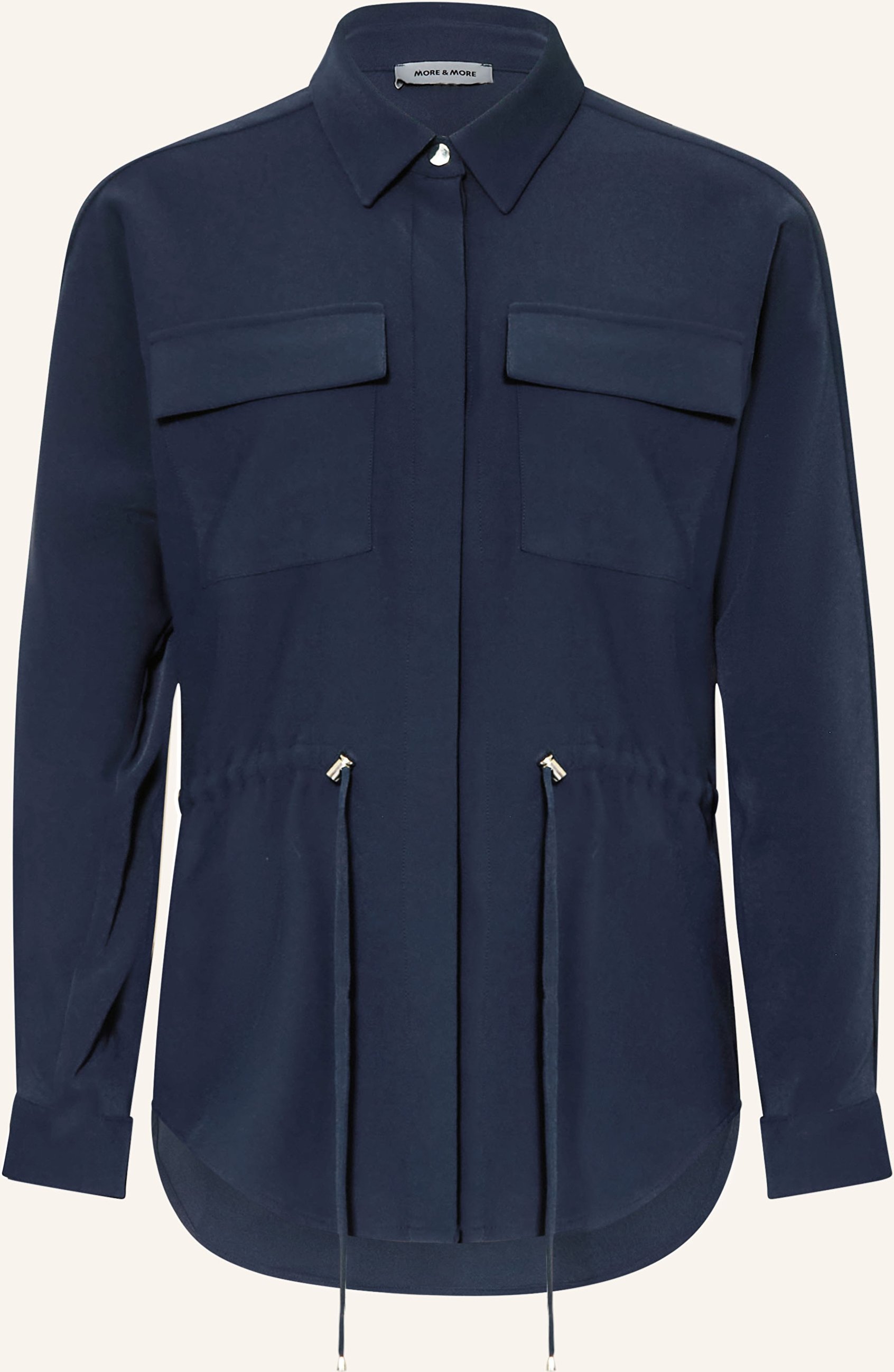 More & More Overshirt blau