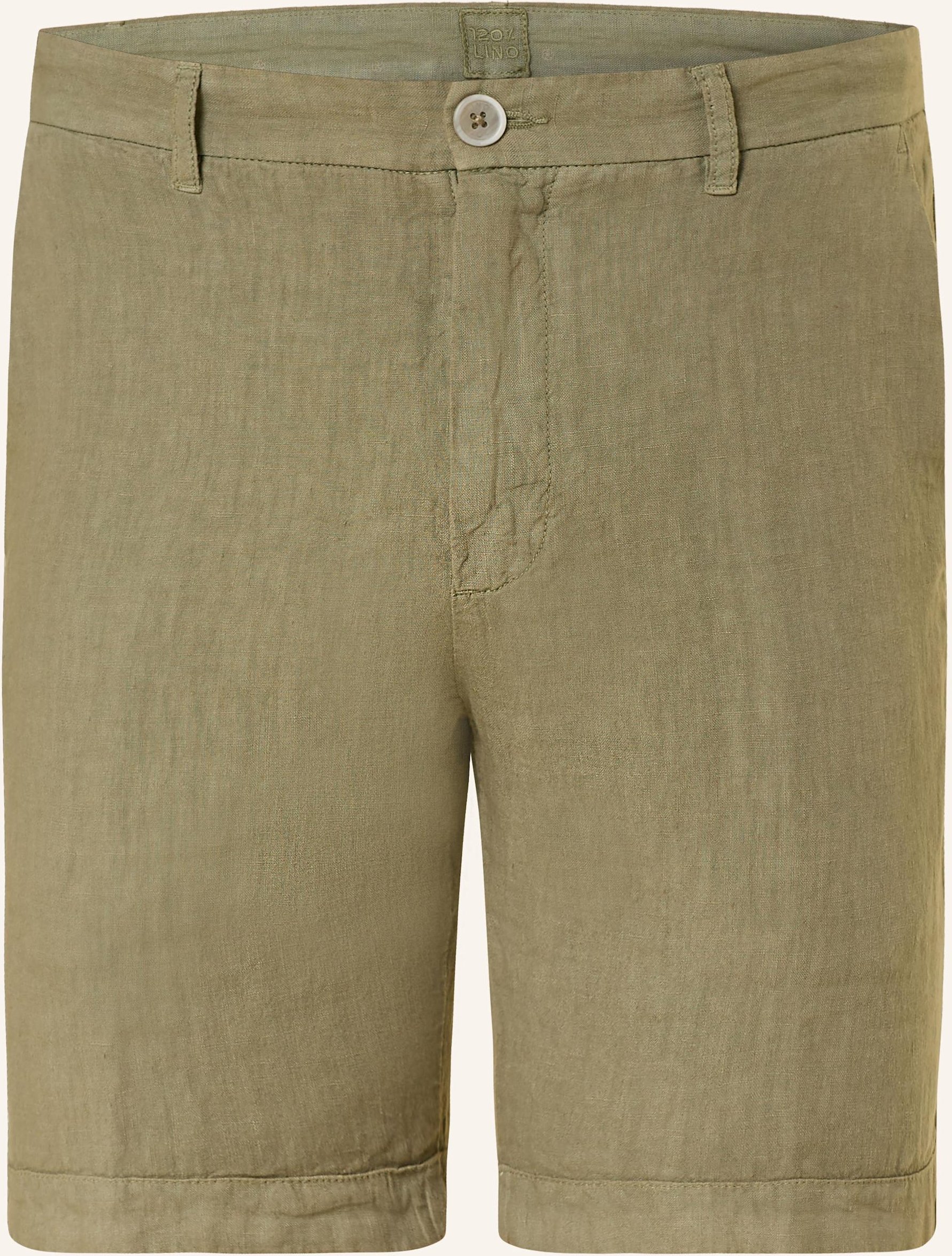120%Lino Leinenshorts gruen