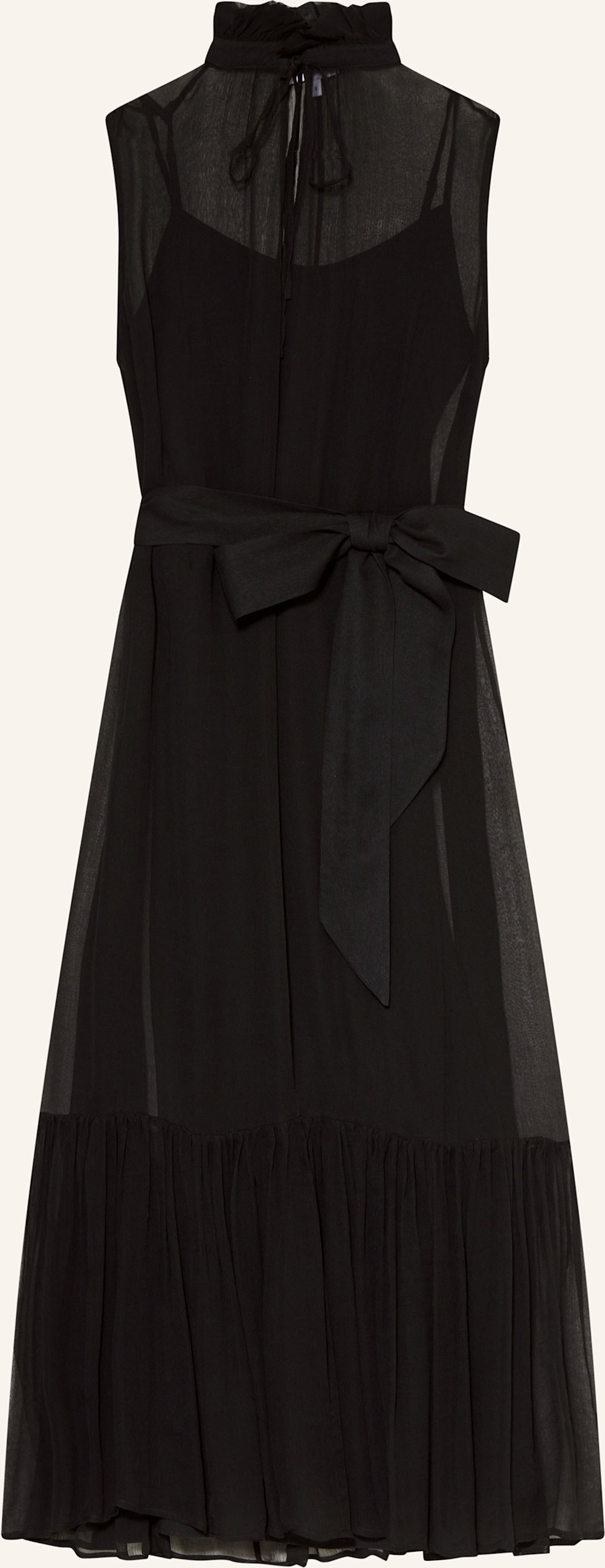 Mrs & Hugs Kleid Mit Rüschen schwarz