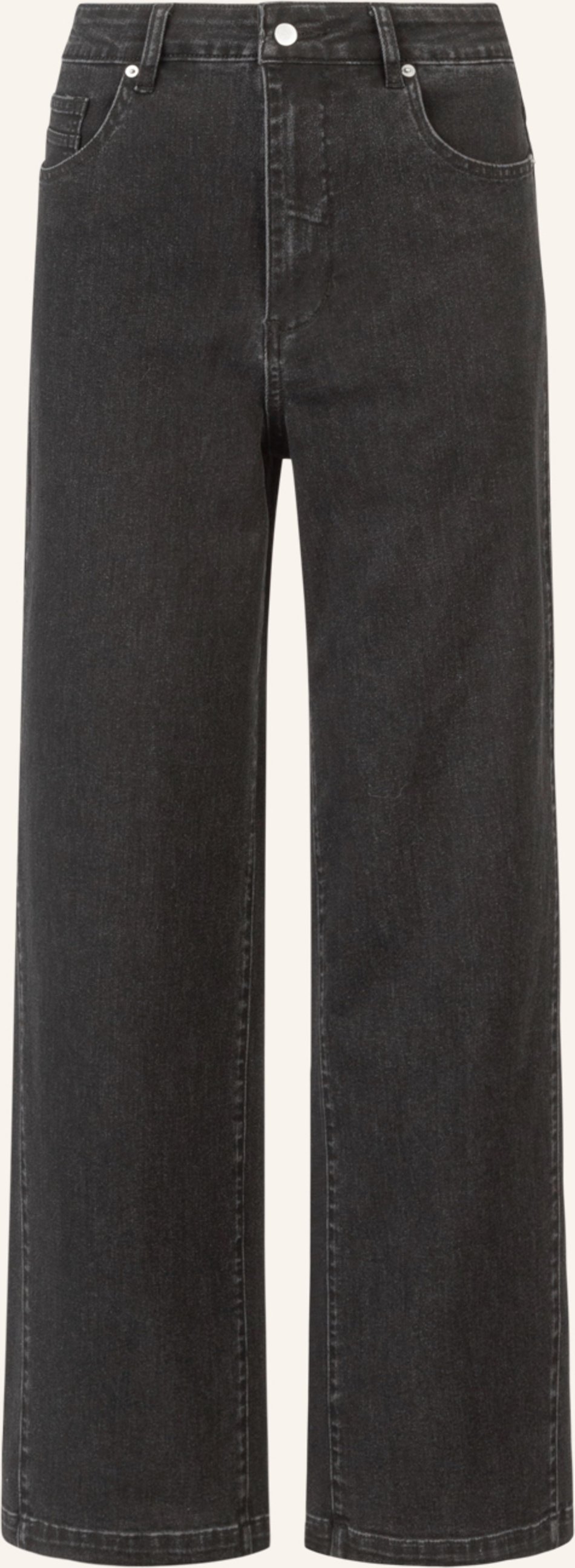 Thumbnail - Apart Weite Jeans schwarz