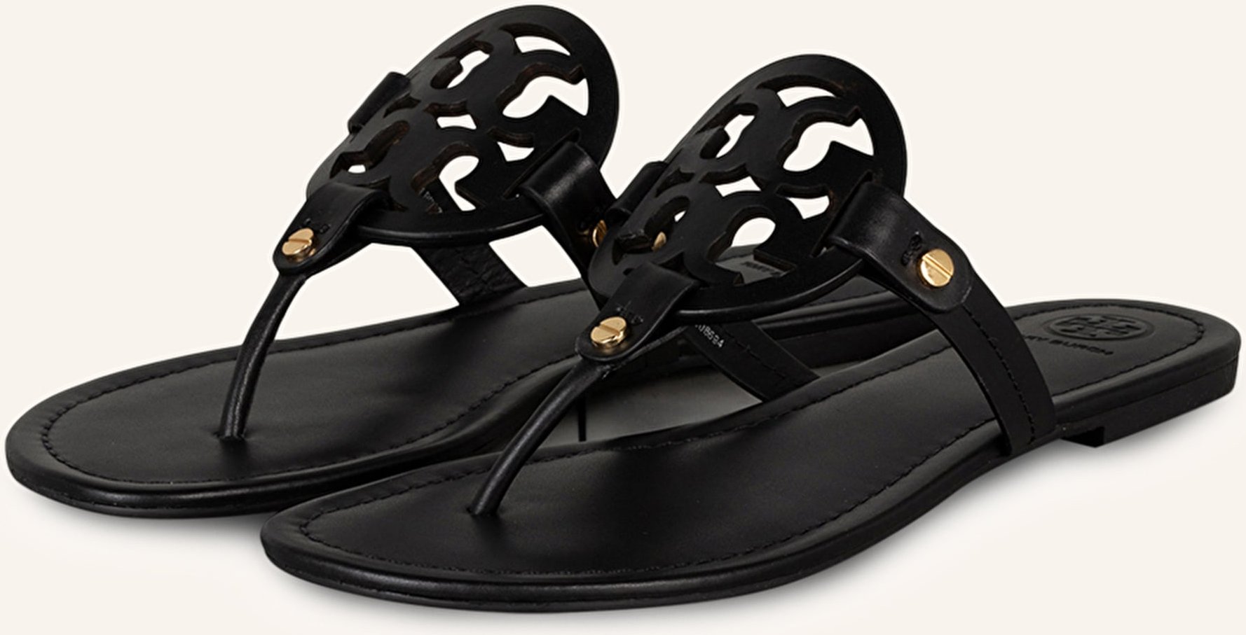 Tory Burch Zehentrenner Miller schwarz