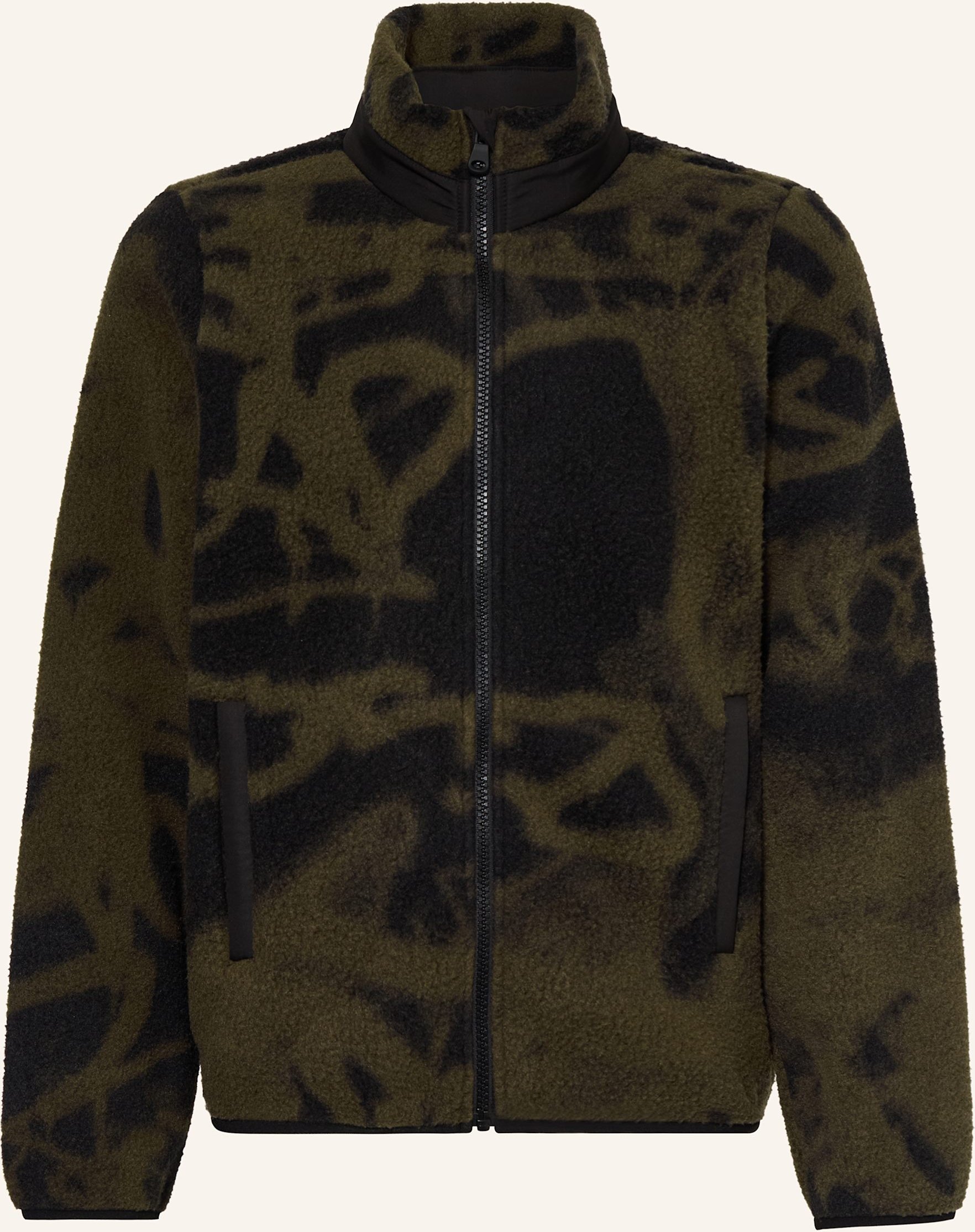 Thumbnail - S.Oliver Red Fleecejacke schwarz