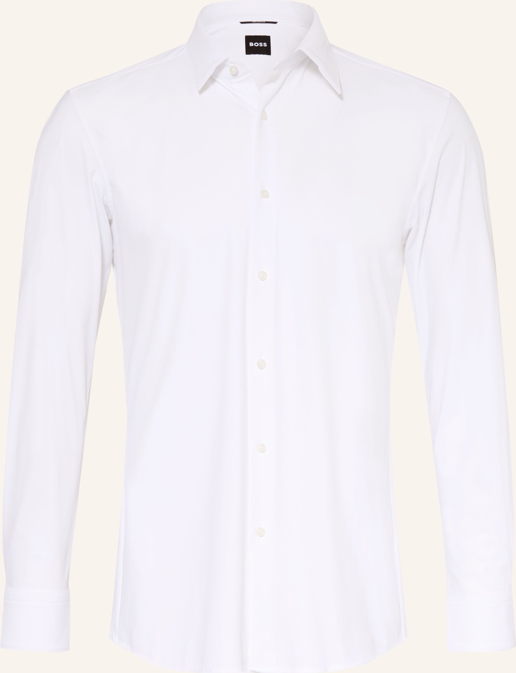 Boss Hemd Hank Slim Fit weiss