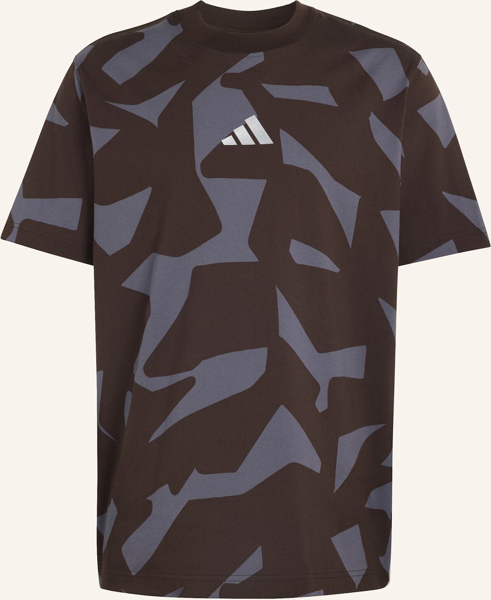 Adidas Amg Camo Short Sleeve T-Shirt braun