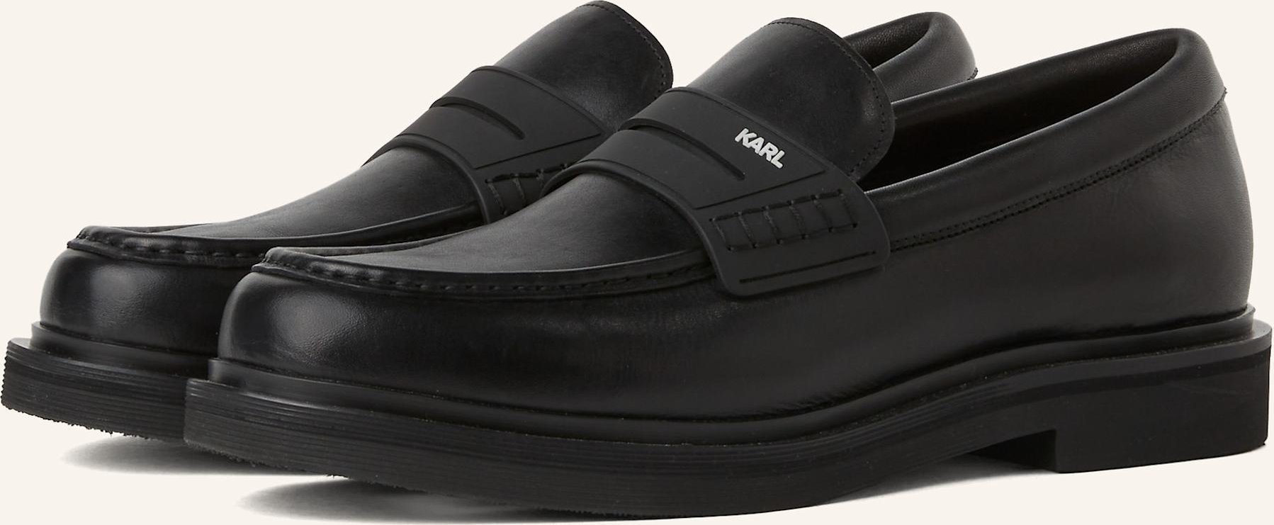 Karl Lagerfeld Flache Schuhe schwarz