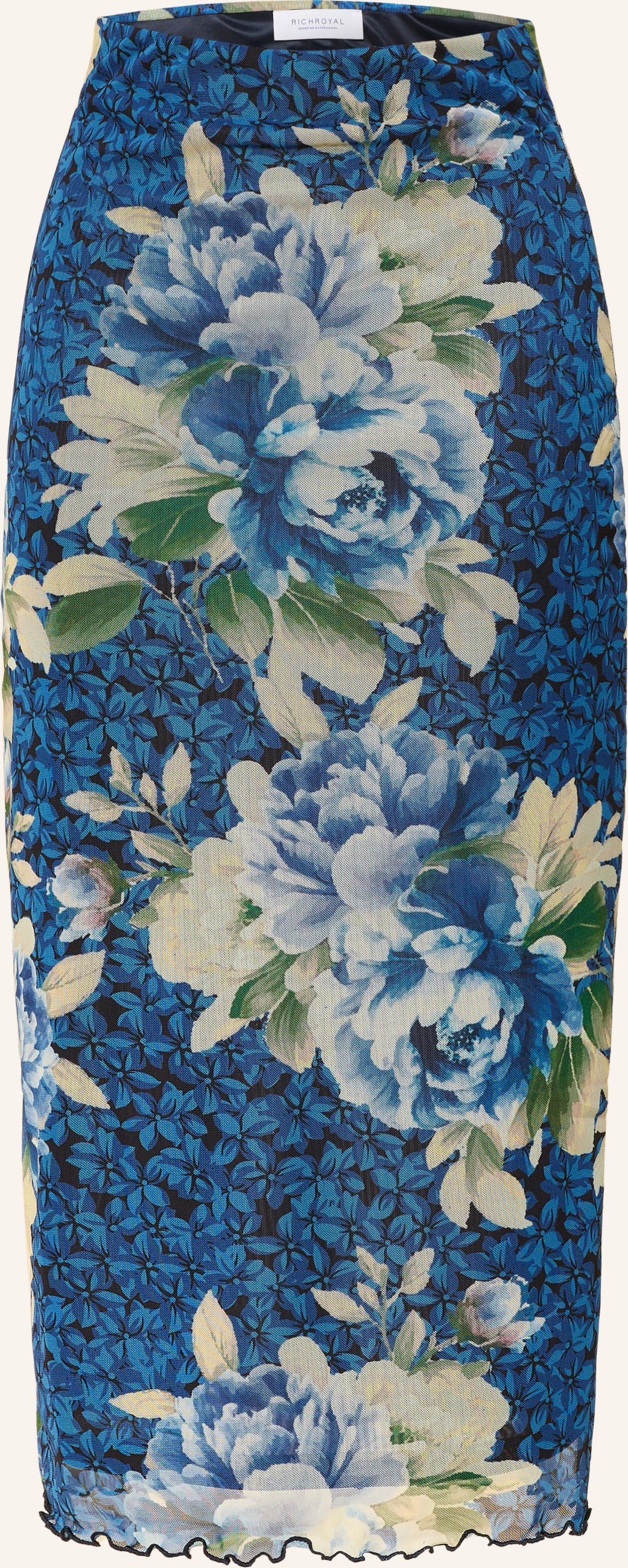 Rich & Royal Mesh-Rock blau