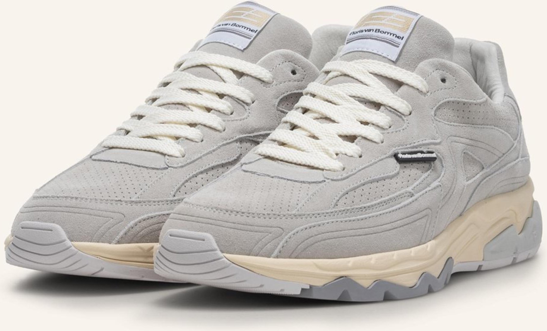 Floris Van Bommel Sneaker De Rezer 02 grau