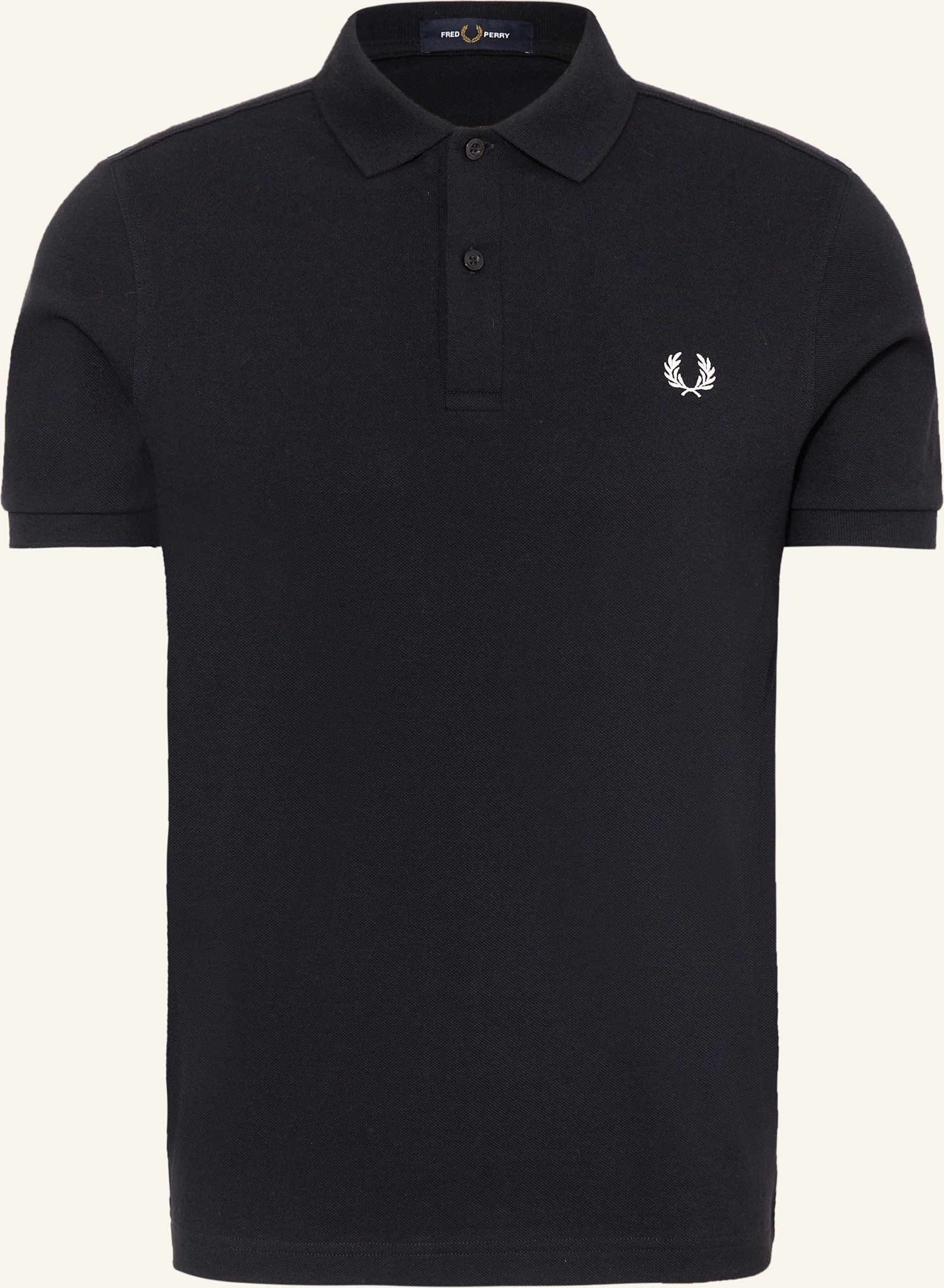 Thumbnail - Fred Perry Piqué-Poloshirt Regular Fit blau