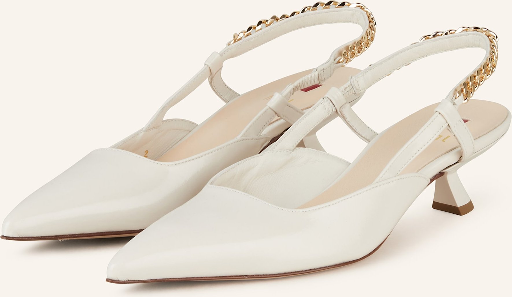 Högl Slingpumps weiss