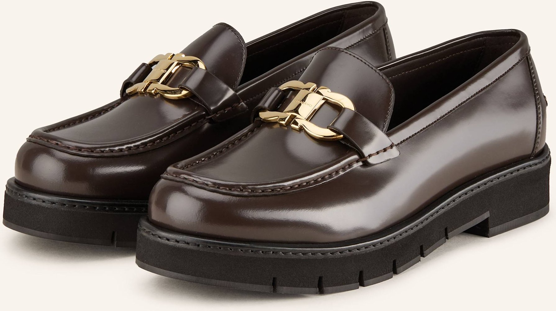 Ferragamo Loafer Maryan braun