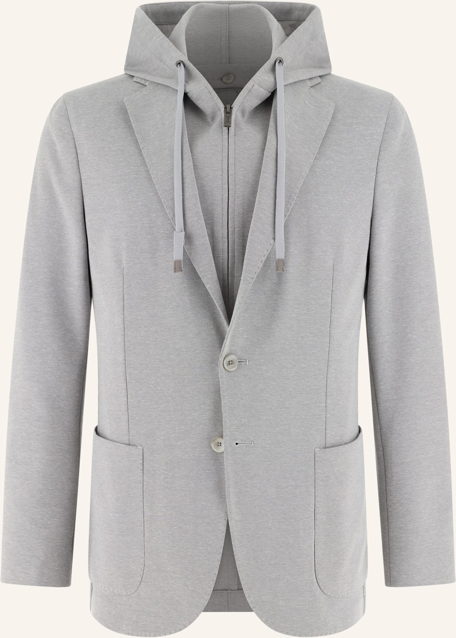 Boggi Milano Sweat-Sakko grau