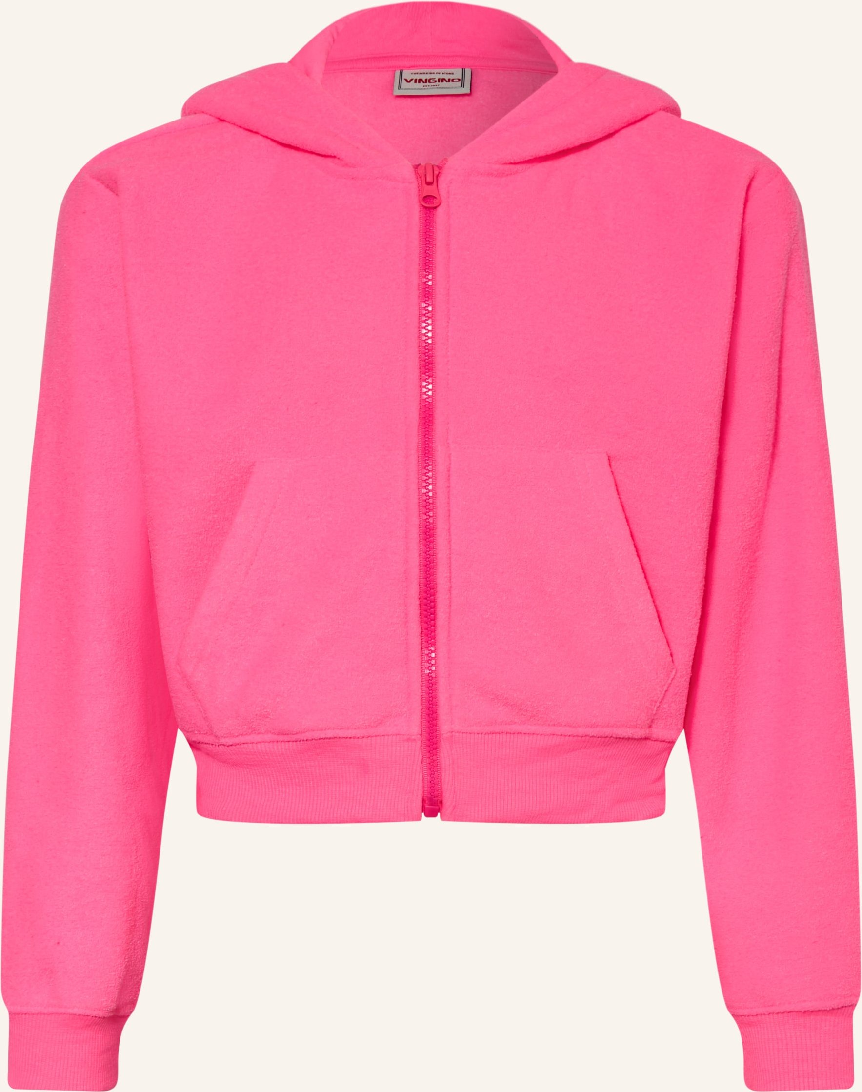 Vingino Frotteejacke Basic pink