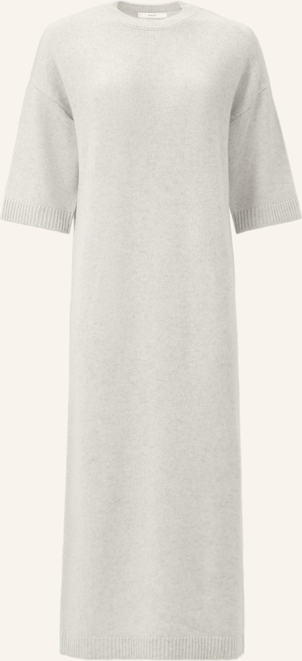 Pinxit Oversized Strickkleid grau