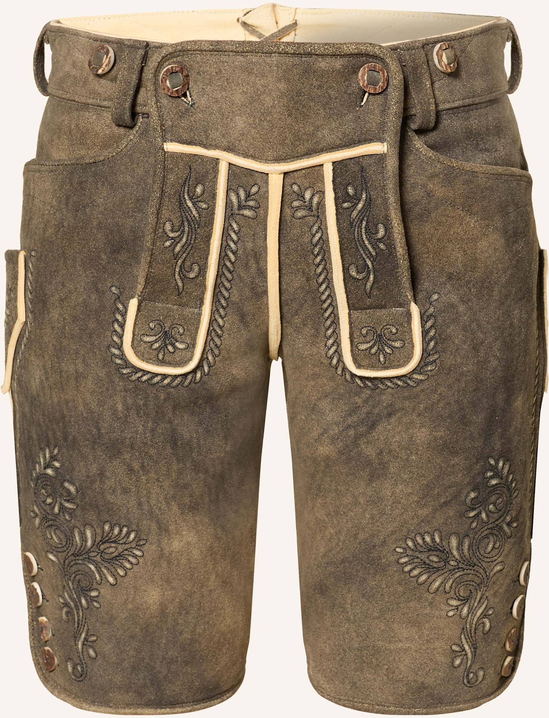 Beckert Trachten-Lederhose Ramsau grau