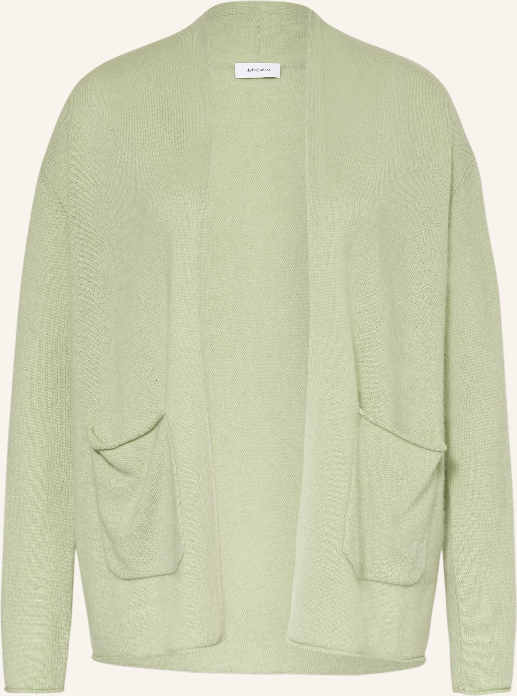 Darling Harbour Strickhülle Aus Cashmere gruen