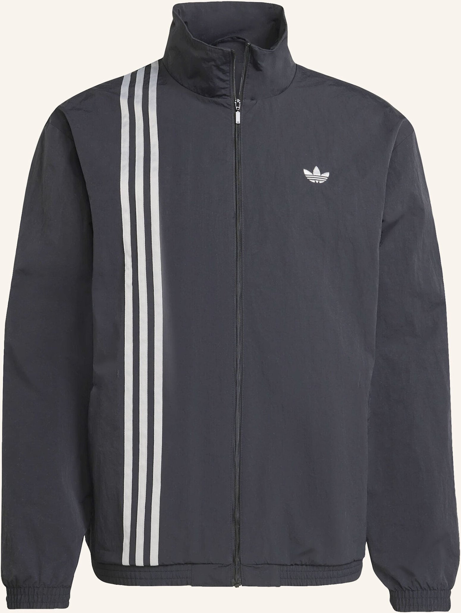 Adidas Originals Firebird Front Stripes Gewebtes Track Top schwarz