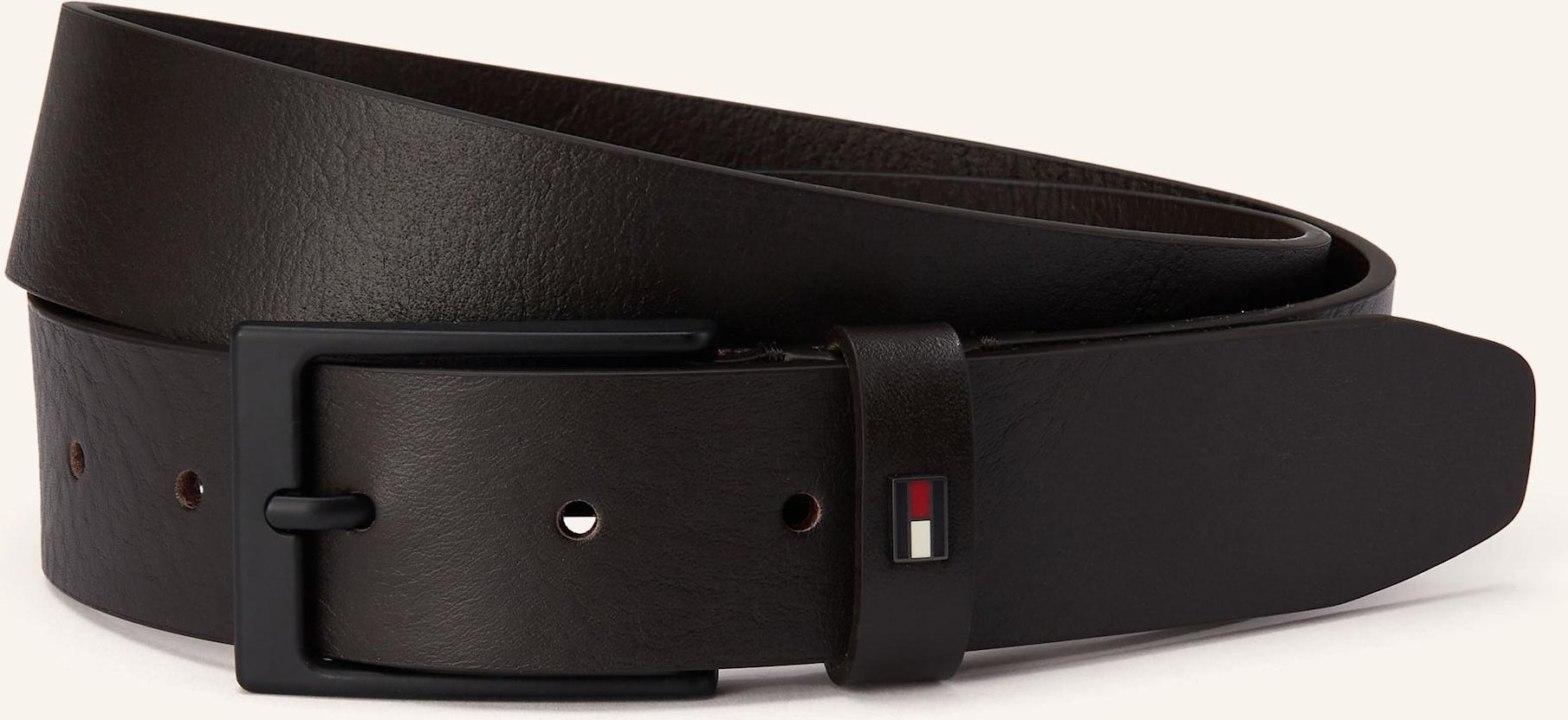 Tommy Hilfiger Ledergürtel Layton braun