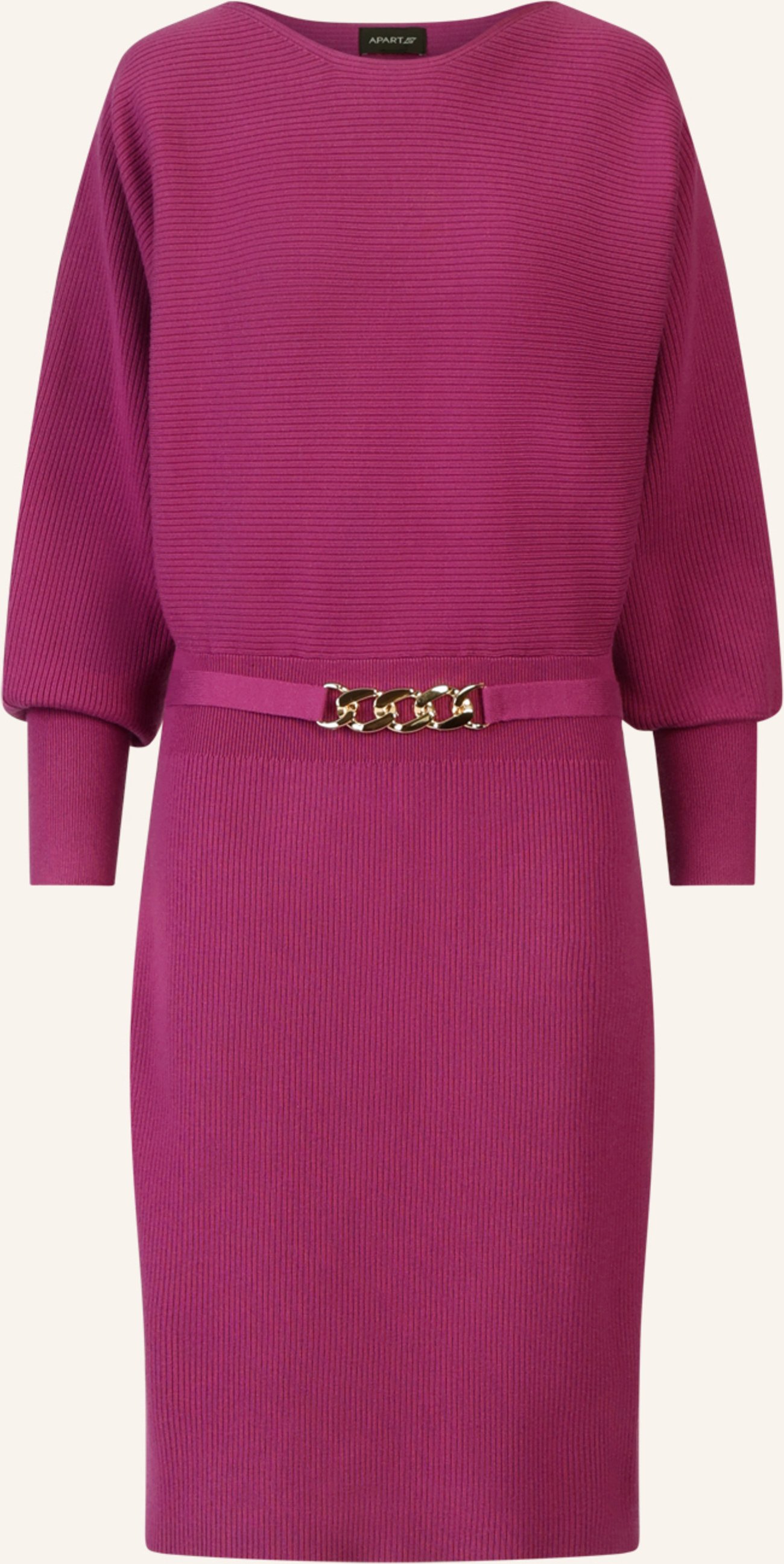 Apart Strickkleid lila