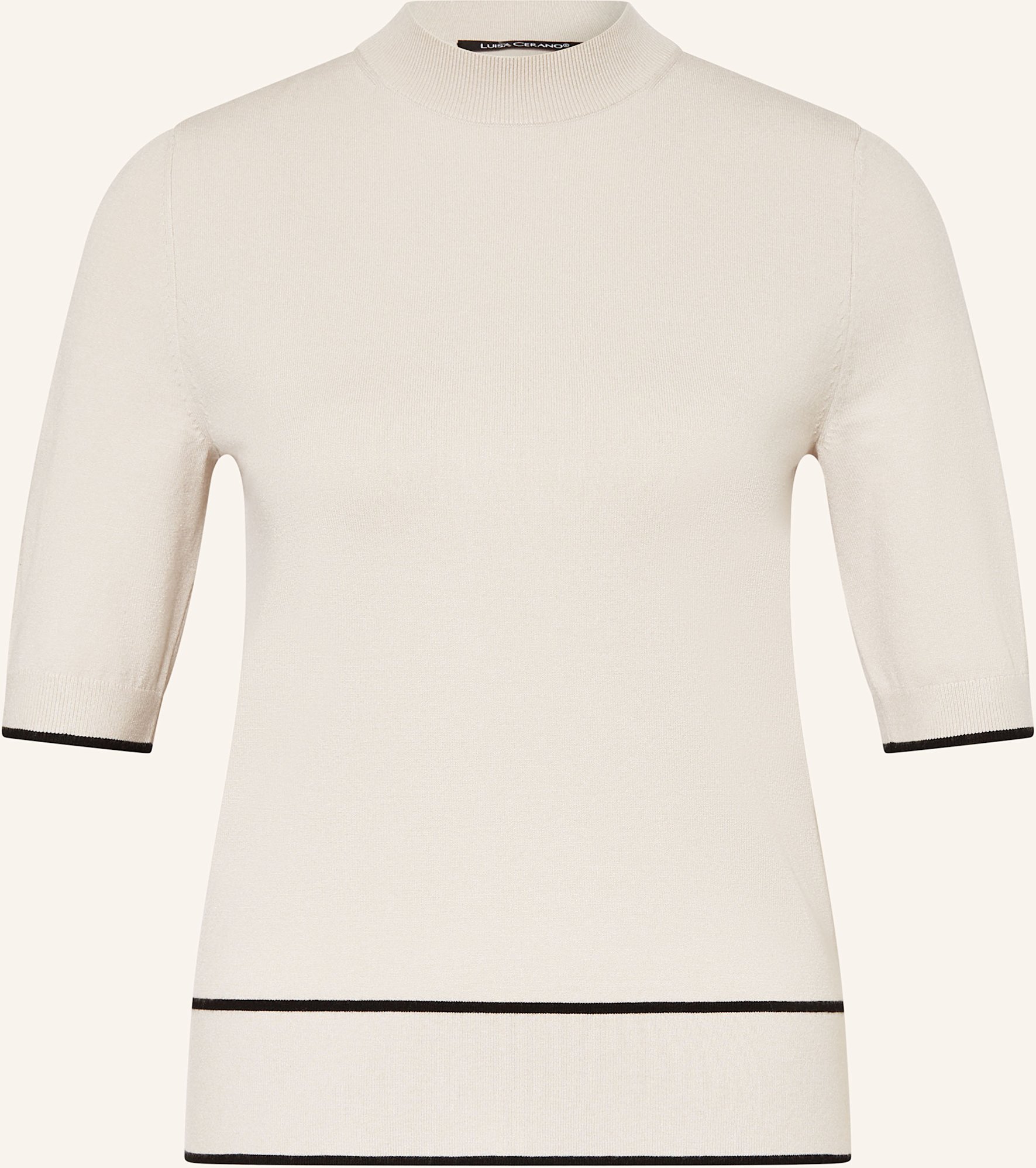 Thumbnail - Luisa Cerano Strickshirt beige