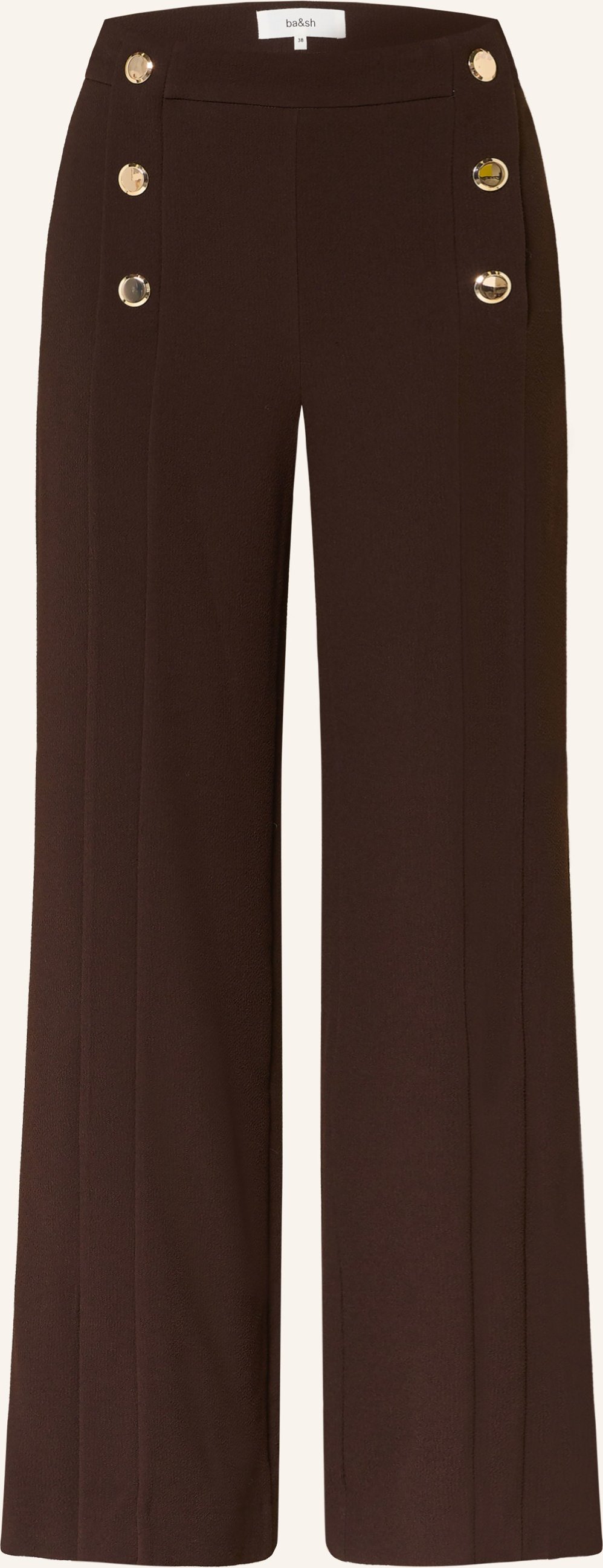 Ba&Sh Marlenehose Falcon braun