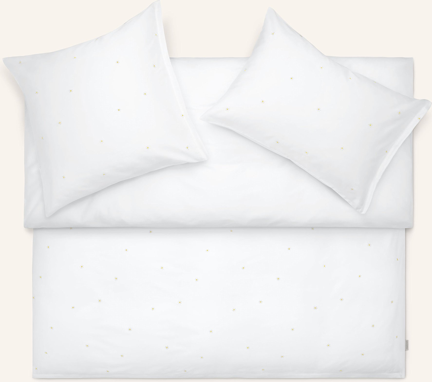 Schlossberg Bettbezug Daisy weiss