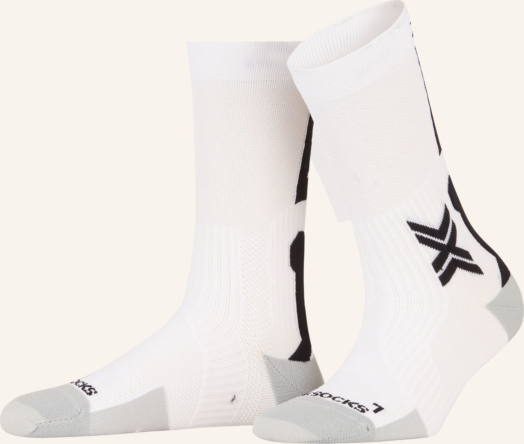 X-Socks Radsocken Bike Perform Crew weiss