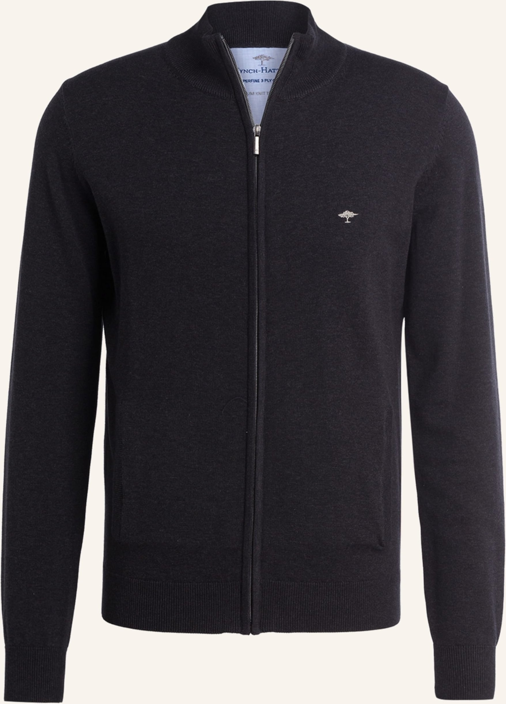 Thumbnail - Fynch-Hatton Strickjacke grau