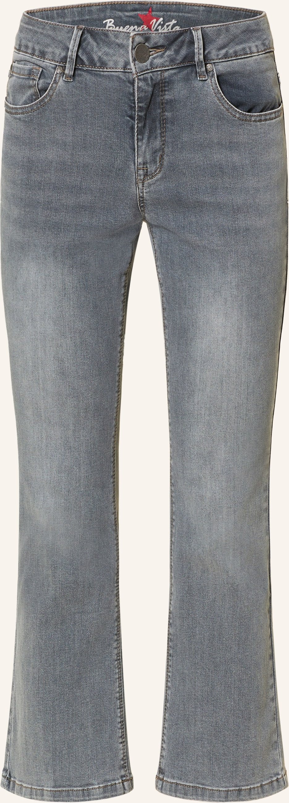 Buena Vista Cropped Jeans Italy grau