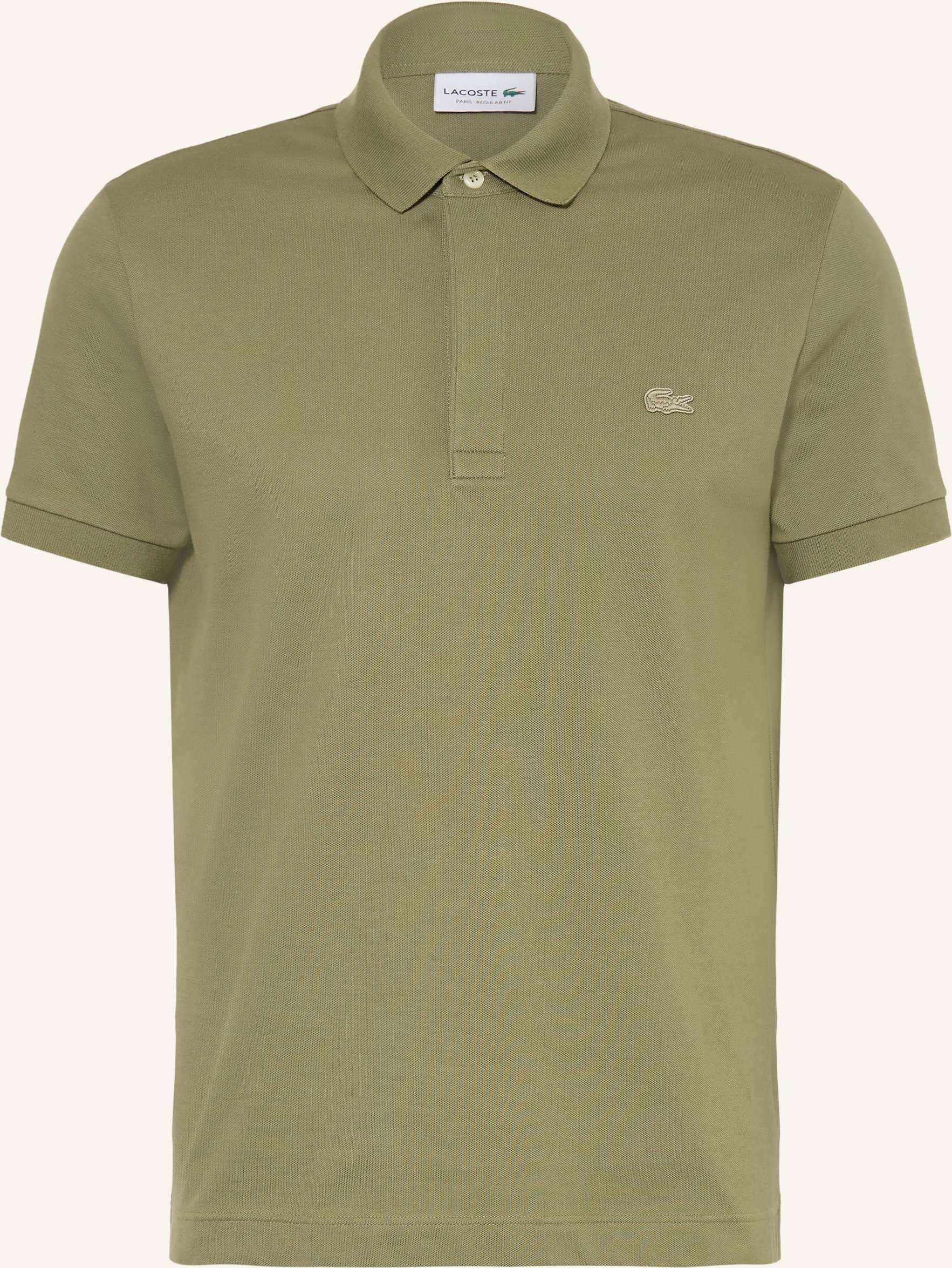 Lacoste Piqué-Poloshirt gruen