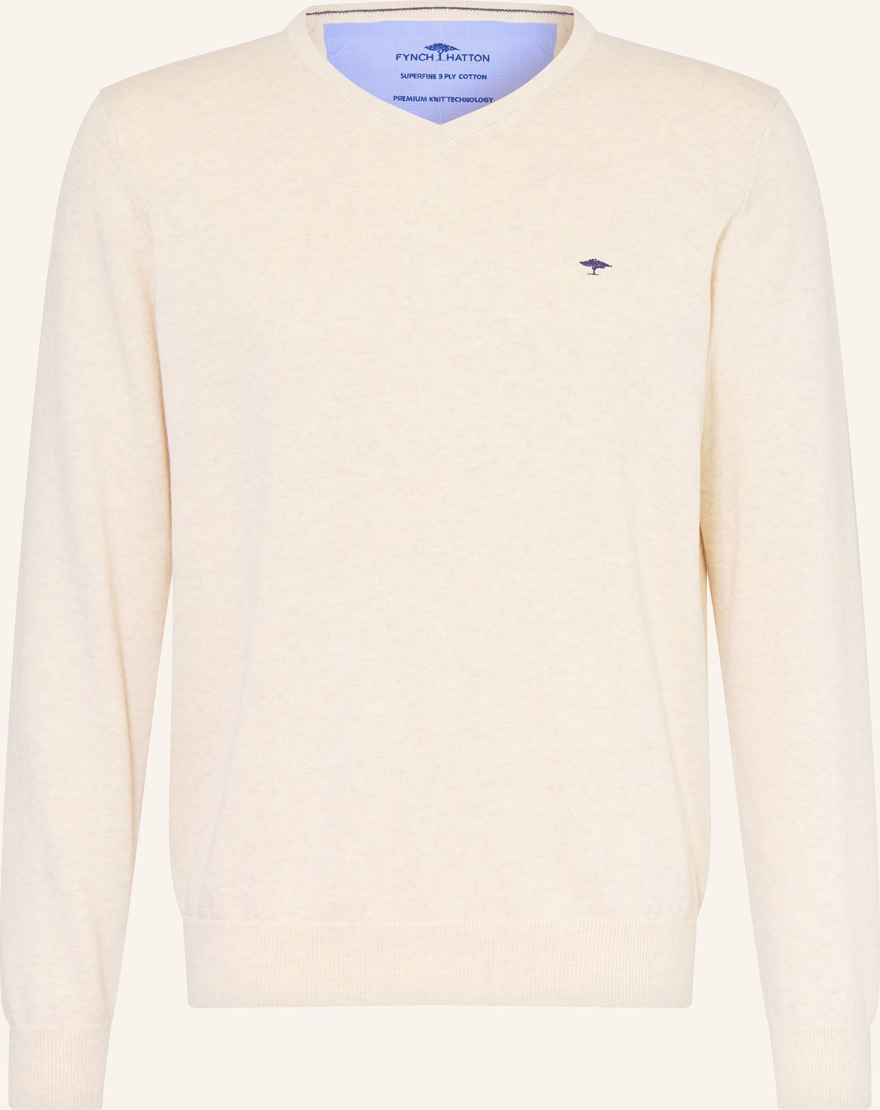 Fynch-Hatton Pullover weiss