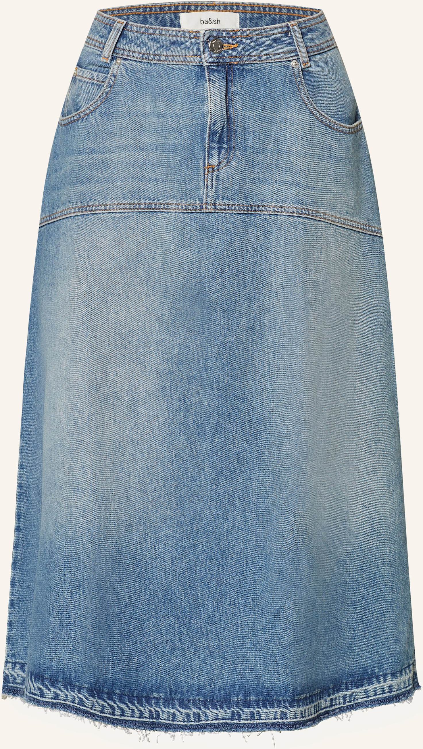 Thumbnail - Ba&Sh Jeansrock Valentia blau