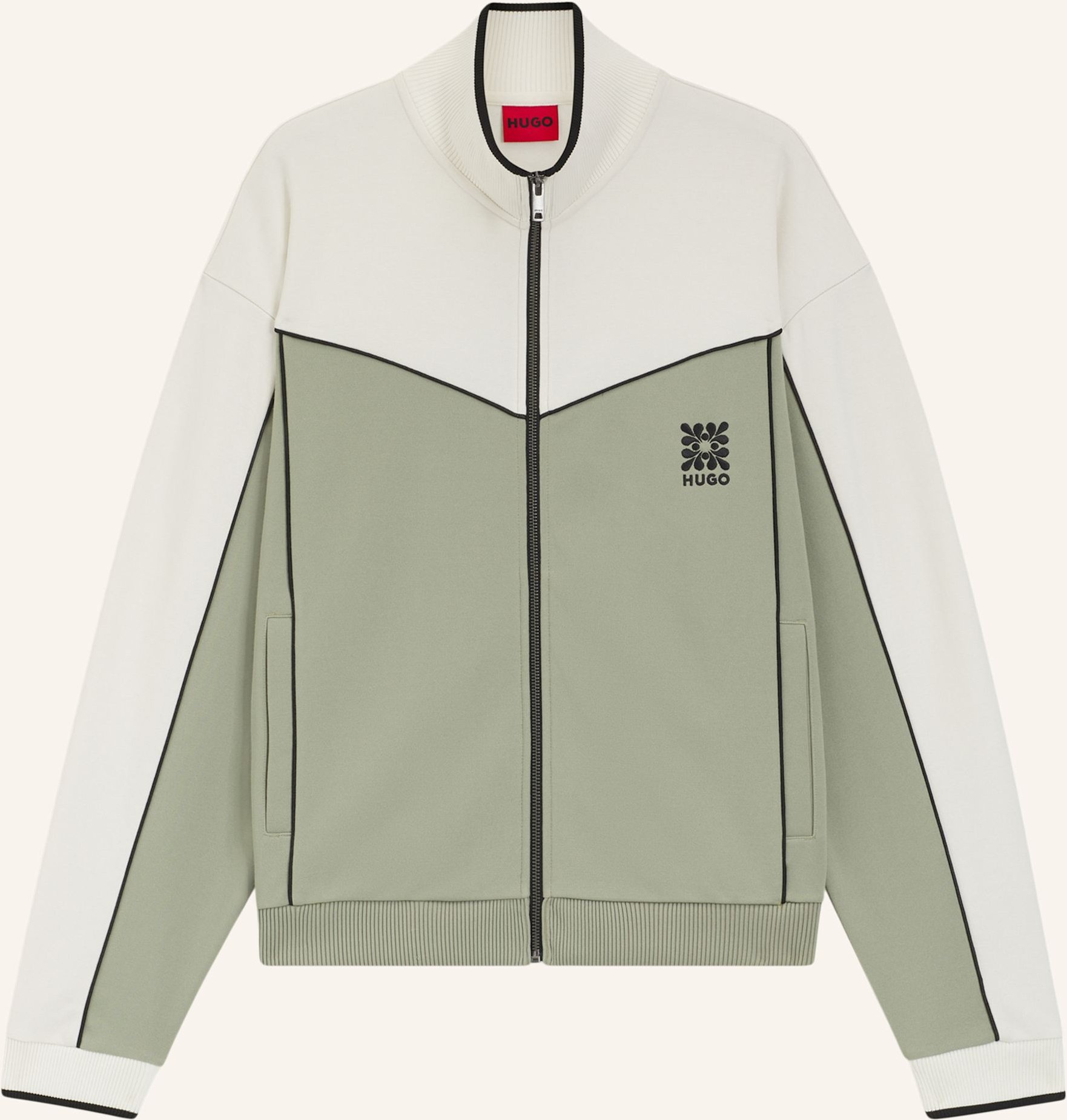 Hugo Sweatshirt Darynt Relaxed Fit gruen