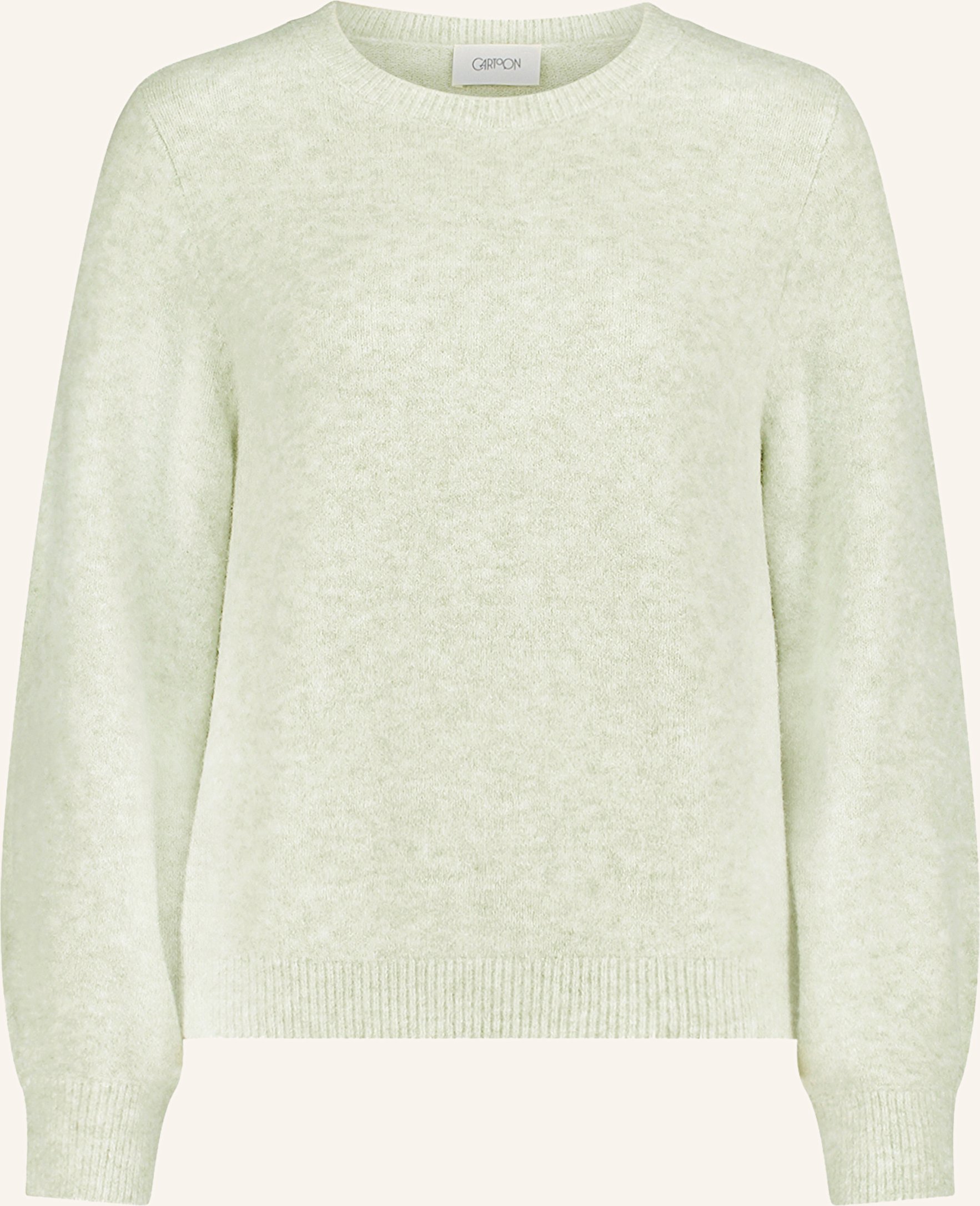 Cartoon Pullover gruen