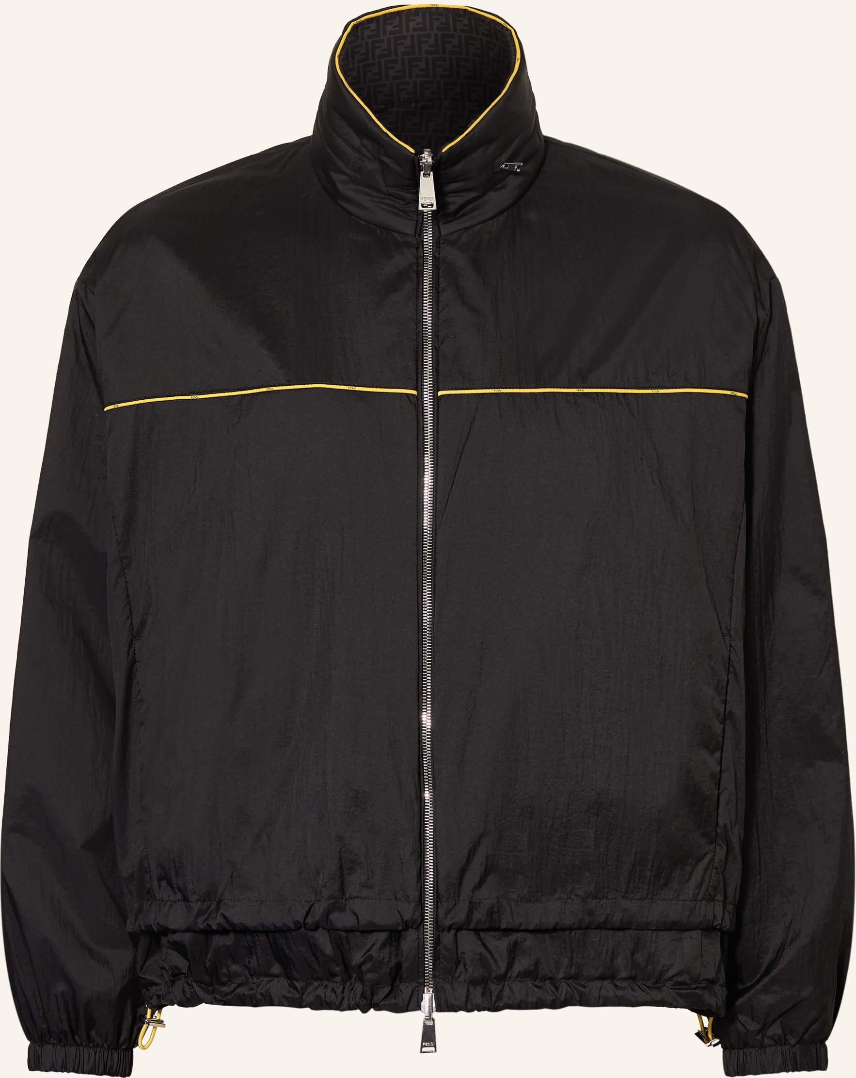 Fendi Blouson Zum Wenden schwarz