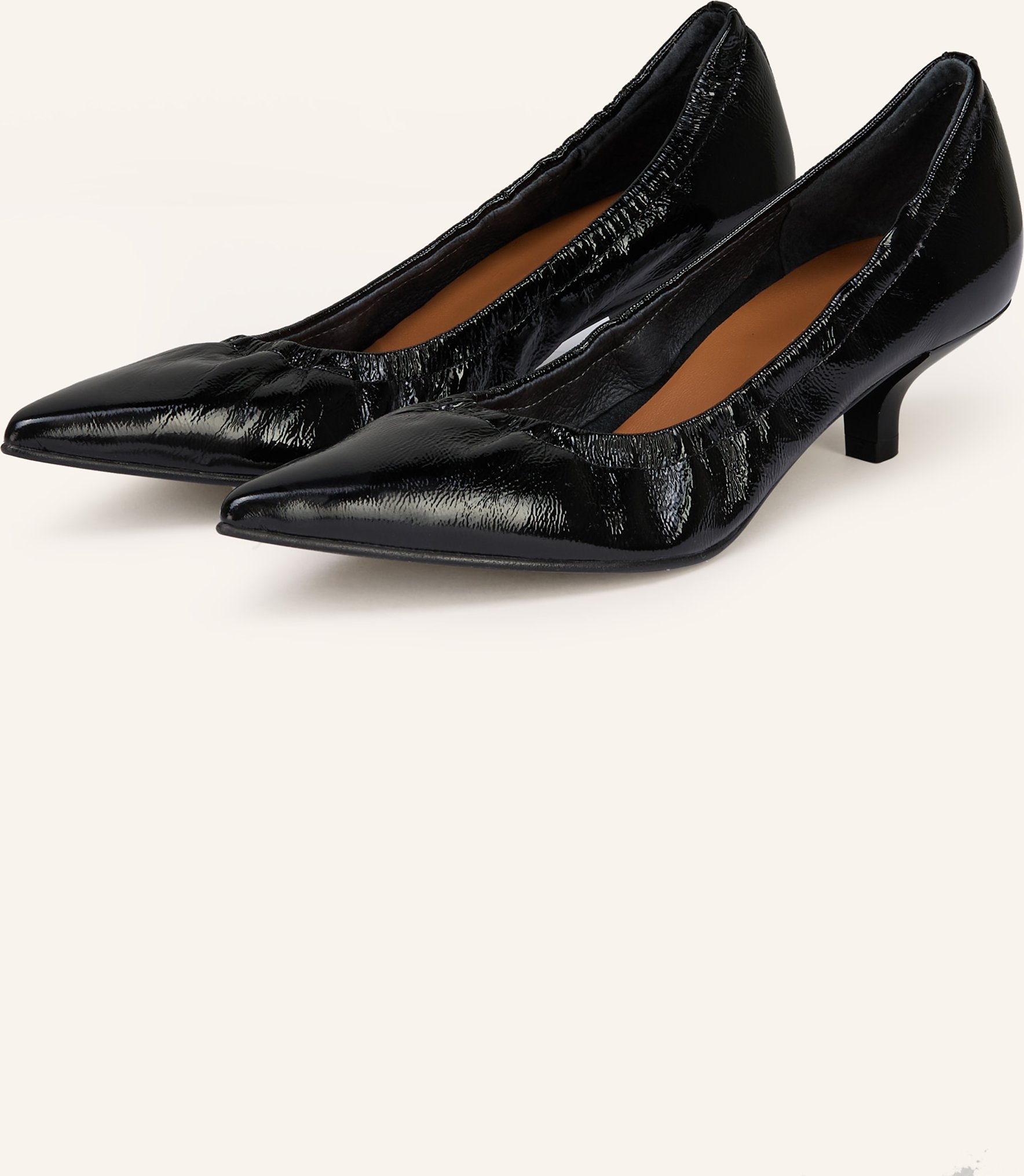 Jonak Lack-Pumps Doua schwarz