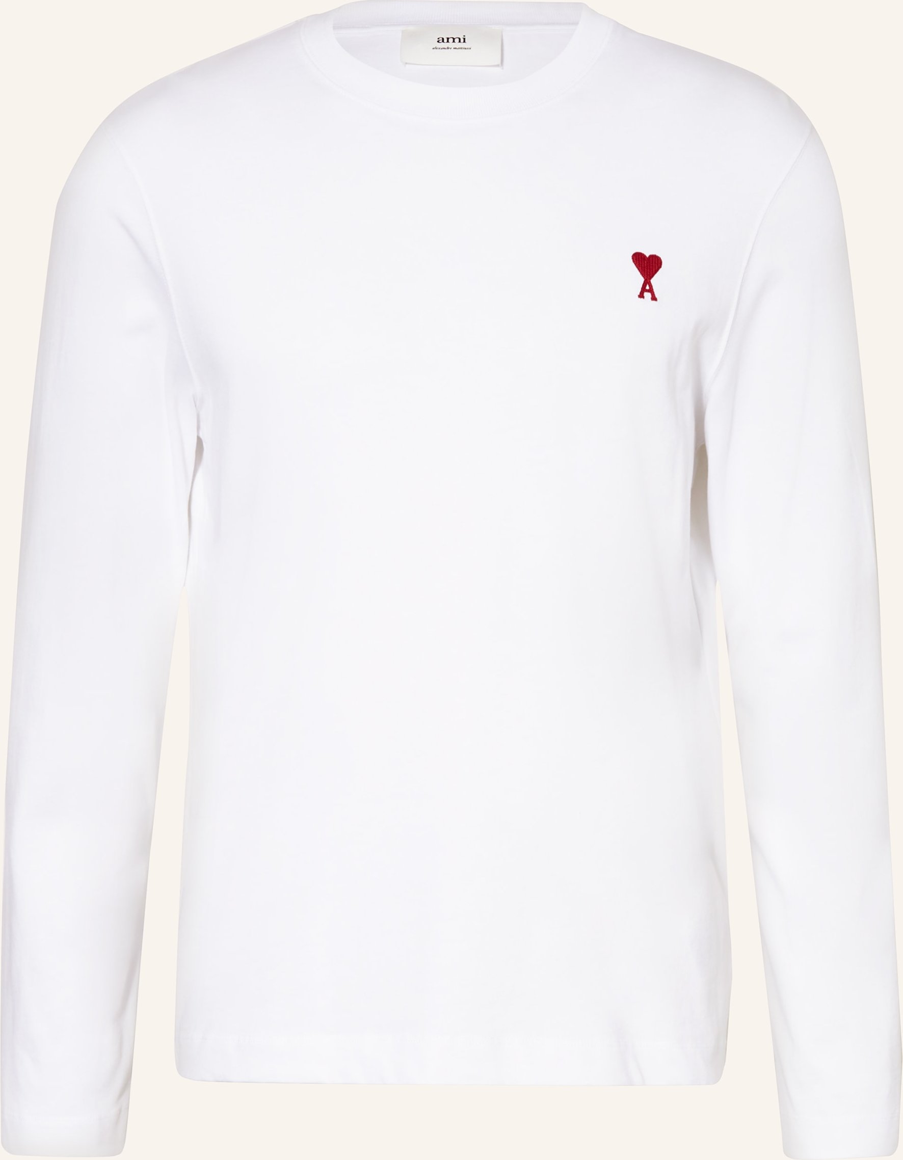 Ami Paris Longsleeve weiss