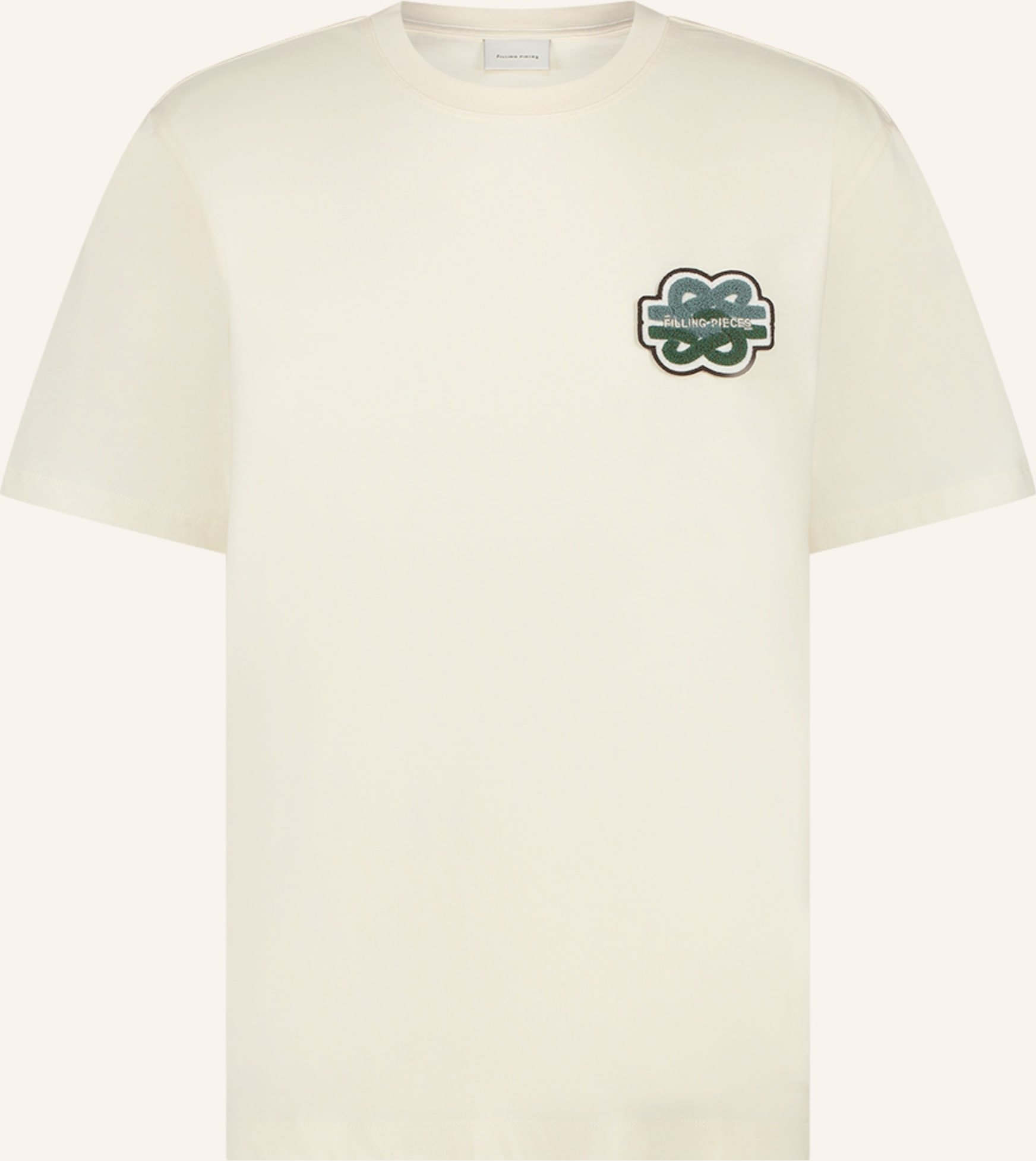 Filling Pieces T-Shirt Gowtu weiss