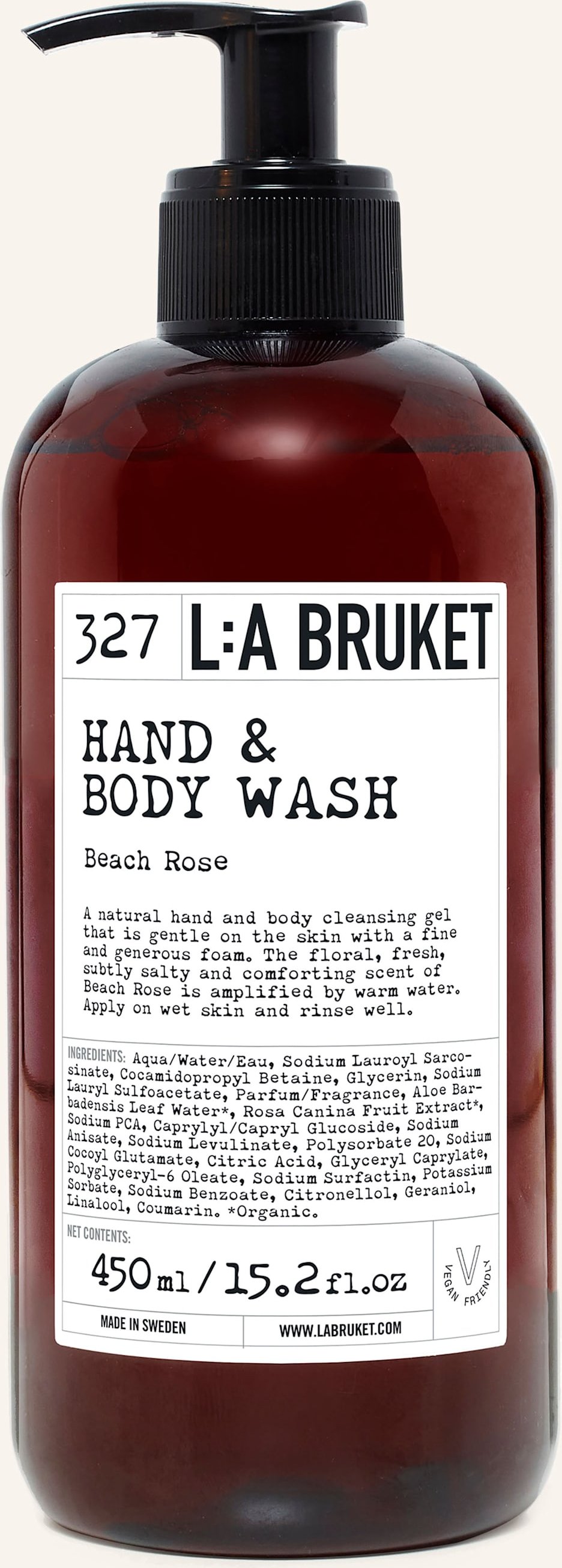 L:A Bruket Seife 327 Beach Rose Volumen: 450 ml