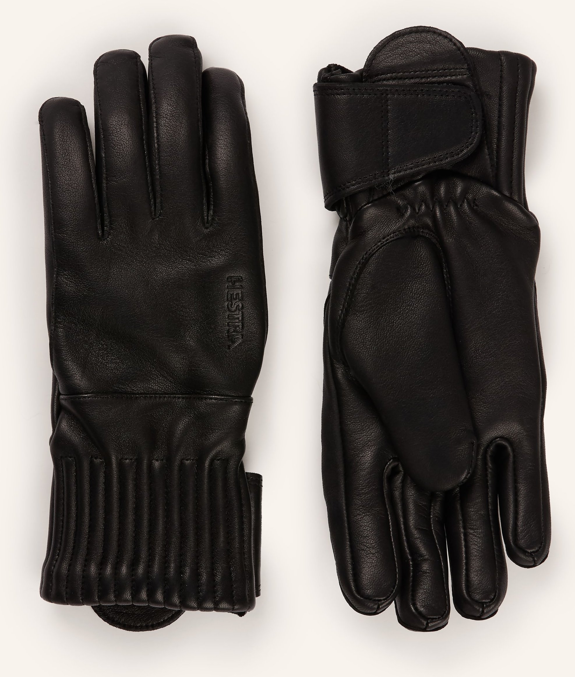 Hestra Lederhandschuhe Idre schwarz