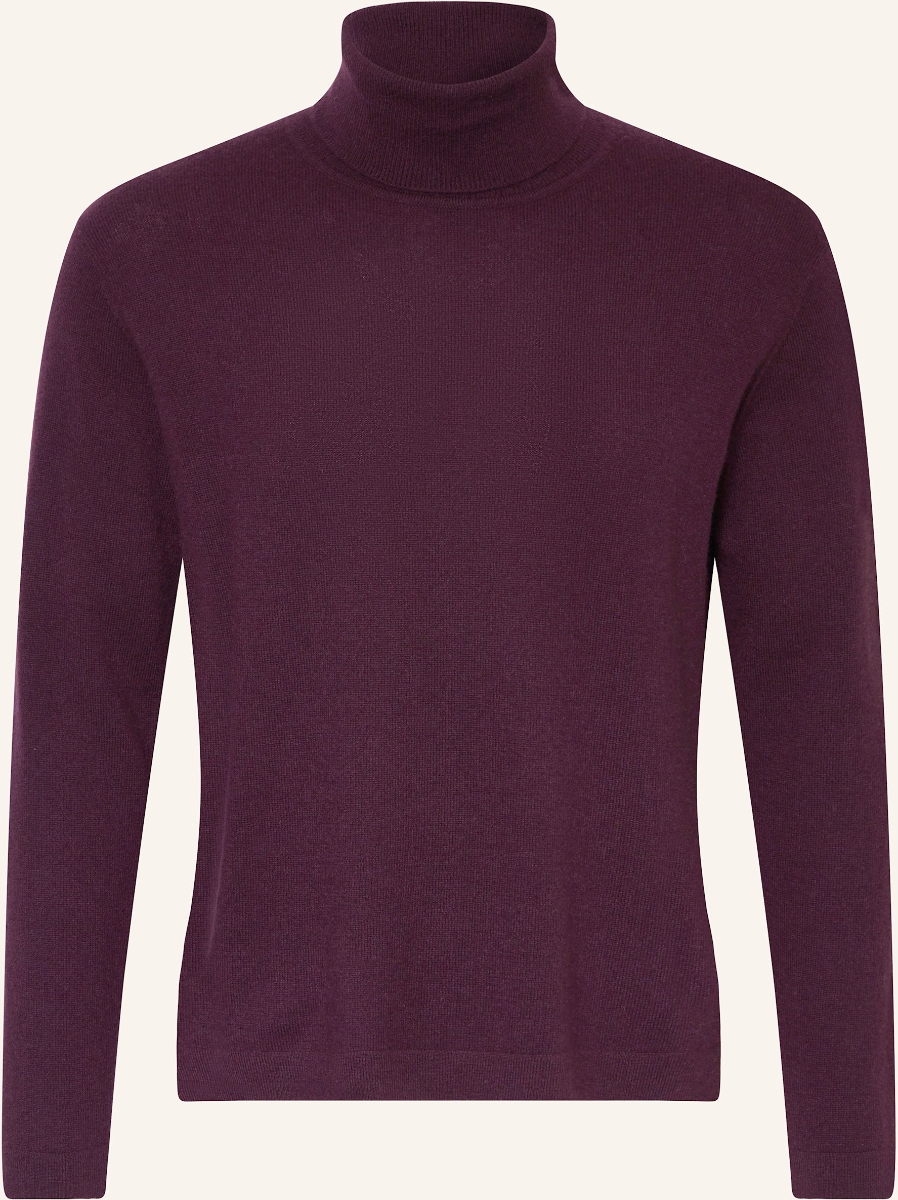 Lisa Yang Rollkragenpullover Aksel Aus Cashmere rot
