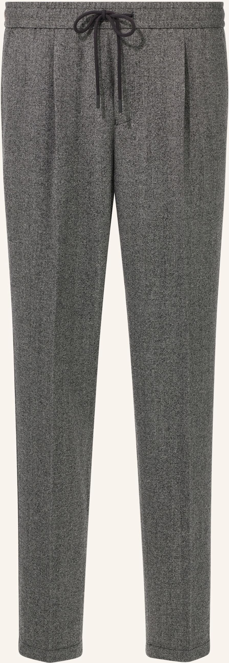 Boggi Milano Hose Im Jogging-Stil grau