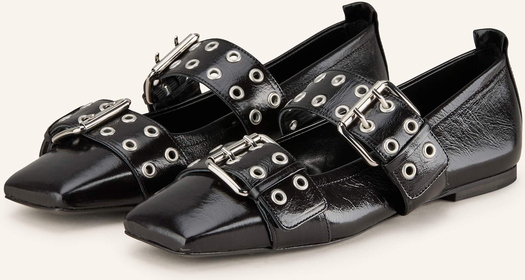 Kennel & Schmenger Mary-Jane-Ballerinas Leila schwarz