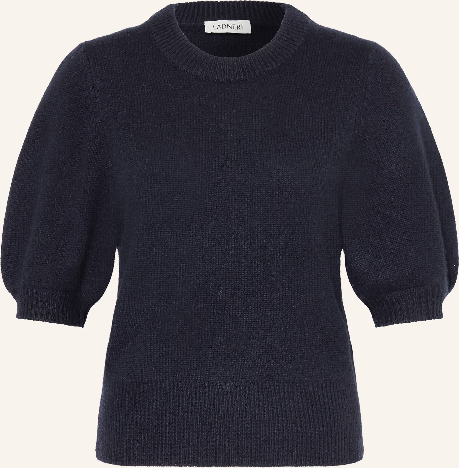Ladneri Strickshirt Poupette Aus Cashmere blau