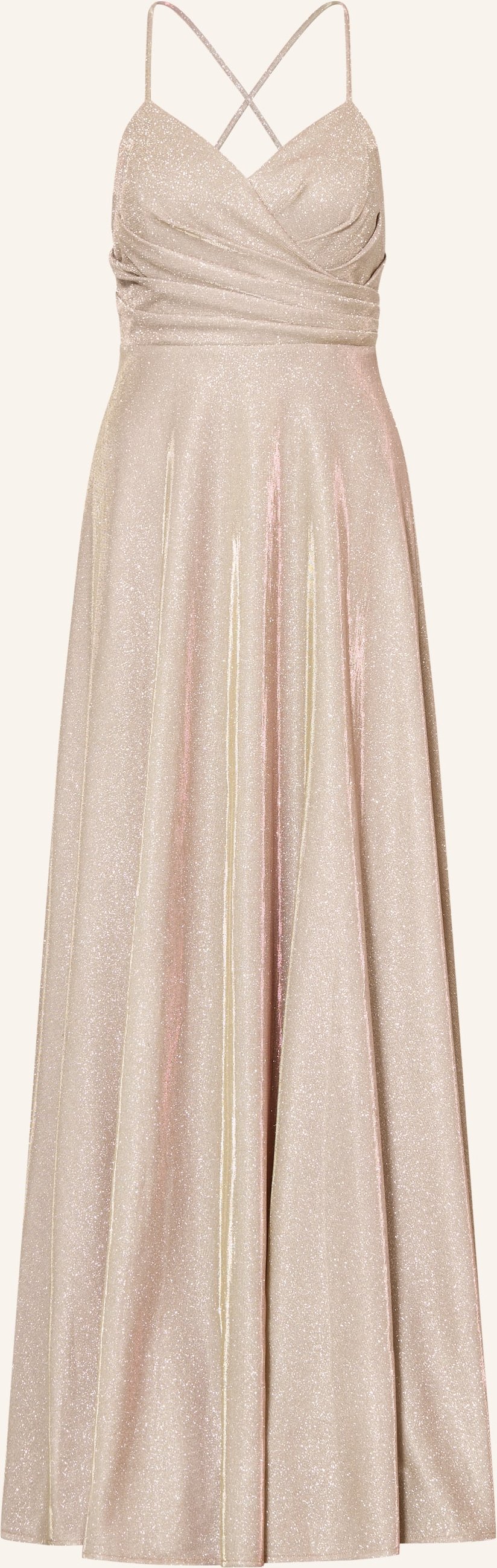 Hey Kyla Abendkleid Mit Glitzergarn gold