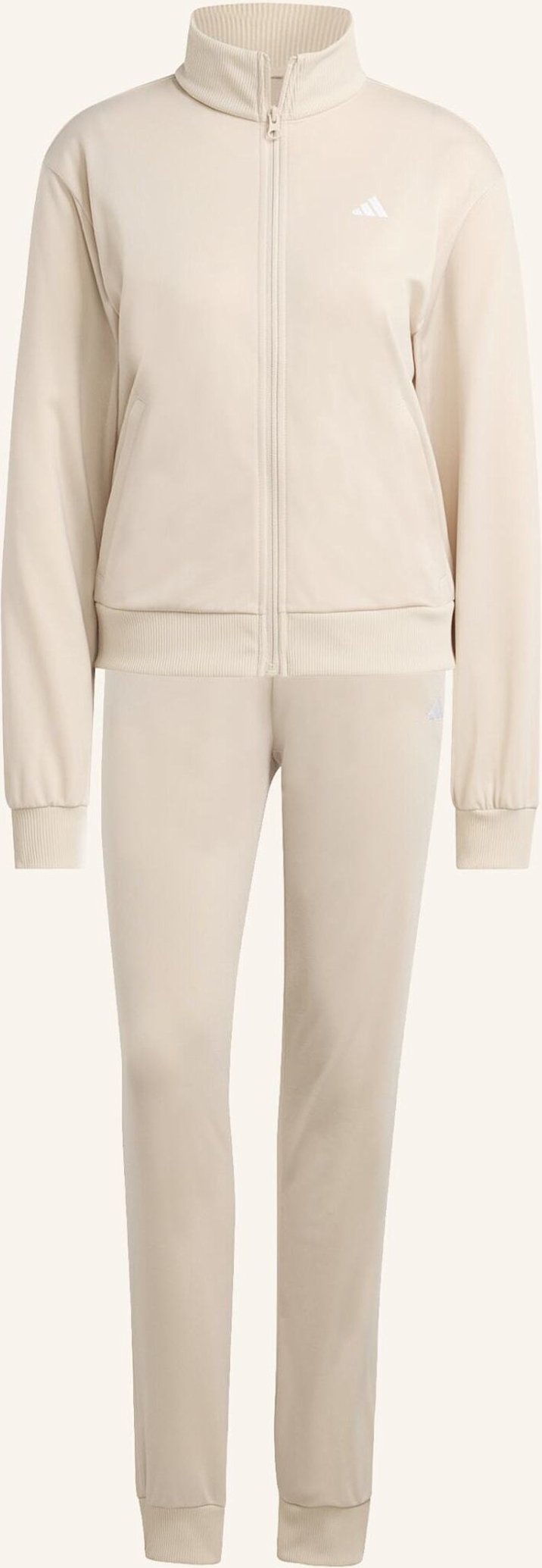 Adidas Essentials Feel Cozy Trainingsanzug beige