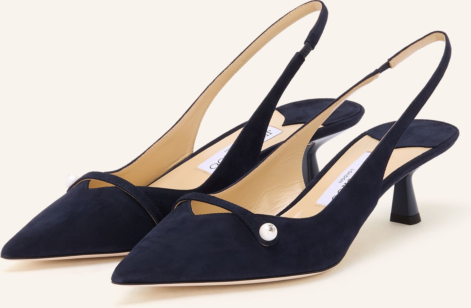 Jimmy Choo Slingpumps Amita 45 blau
