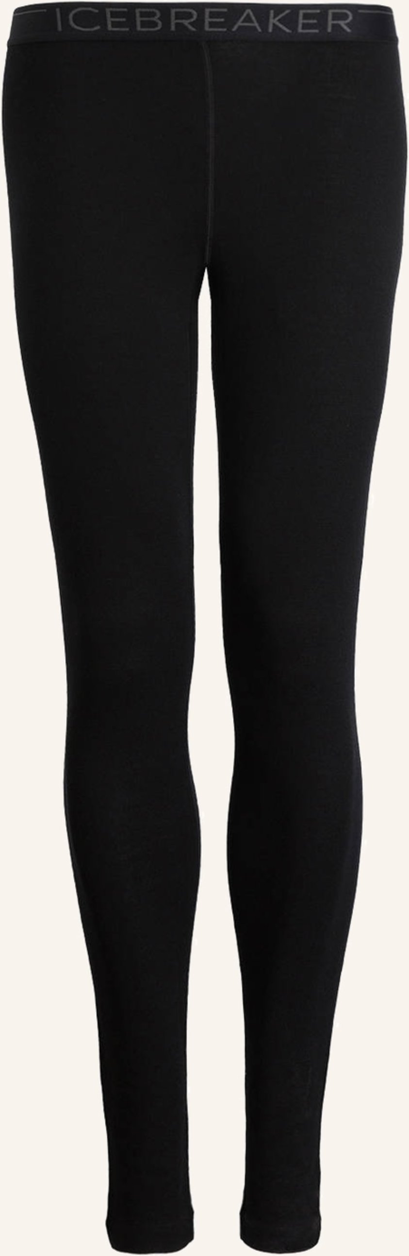 Thumbnail - Icebreaker Funktionswäsche-Hose 260 Tech Aus Merinowolle schwarz