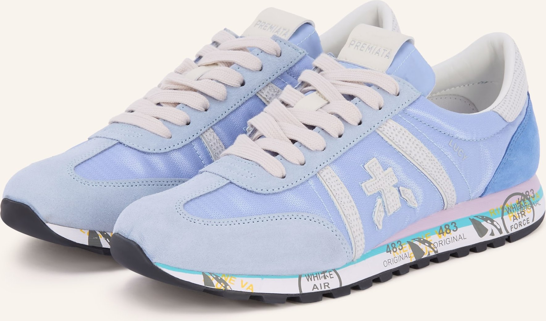 Premiata Sneaker Lucy blau