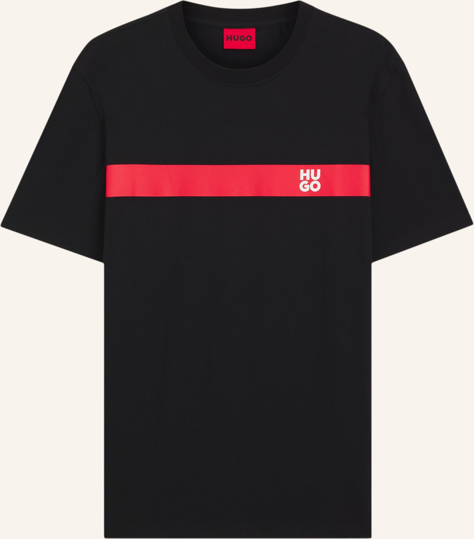Thumbnail - Hugo T-Shirt Dzokis_In Regular Fit schwarz