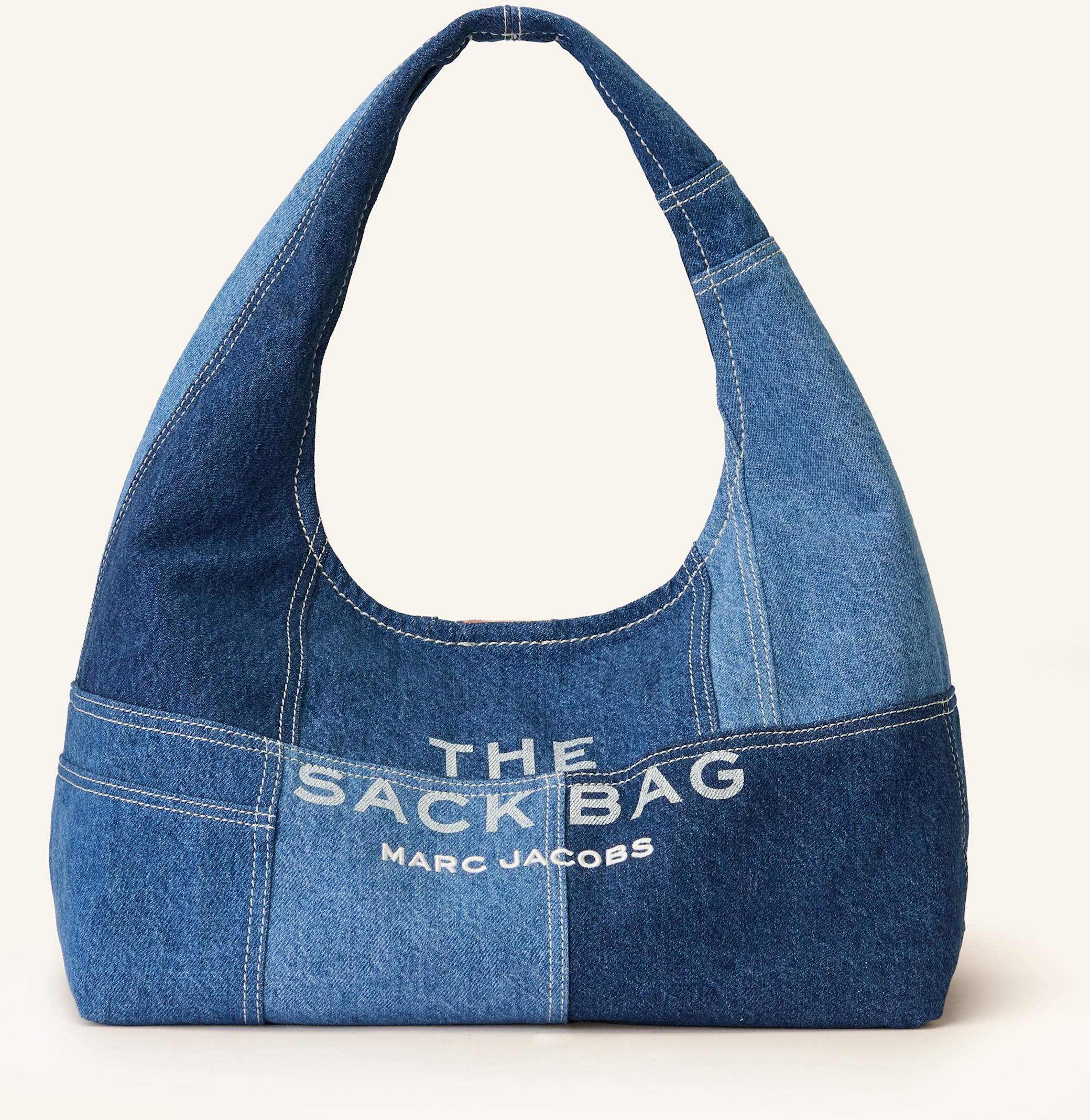 Marc Jacobs Schultertasche The Sack Bag Mit Pouch blau
